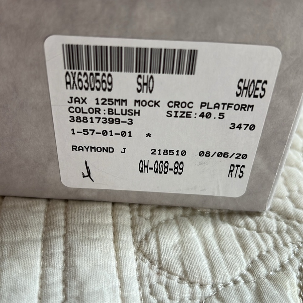 Jimmy Choo blush colo. sandals size 40.5 - Picture 13 of 16